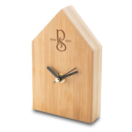 Zegar bambusowy La Casa brązowy