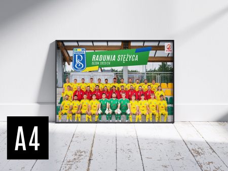 Plakat A4 drużyna – sezon 2023/2024